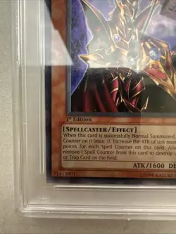 2003 YU-GI-OH! MFC-071 MAGICIAN'S FORCE 1ST ED BREAKER THE MAGICAL WARRIOR PSA 9 - Image 4