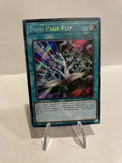 Yu-Gi-Oh! TCG Toon Page-Flip Battles of Legend: Crystal Revenge BLCR-EN068... - Image 1