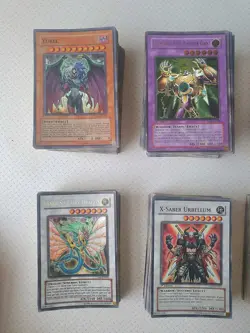758 YUGIOH Card Collection Bundle + Card sleeves and 4 Starter Mats - Image 4