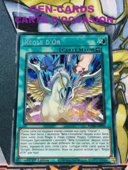 CARTE Yu Gi Oh REGLE D'OR BLMR-FR035 1ere edition - Image 1