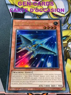 CARTE Yu Gi Oh AILE DELTA PHOTON MZMI-FR024 1ere edition - Image 1