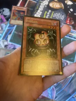 Sangan GLD2-EN001 Gold Series 2009 Limited Edition gold rare NM yugioh - Image 4