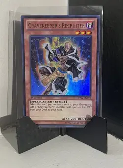 Gravekeeper''s Recruiter LCYW-EN193 Unlimited Ultra Rare NM Yu-Gi-Oh! Card. - Image 1