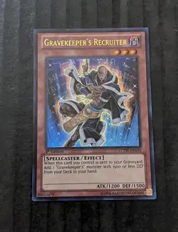 Gravekeeper''s Recruiter LCYW-EN193 Unlimited Ultra Rare NM Yu-Gi-Oh! Card. - Image 2