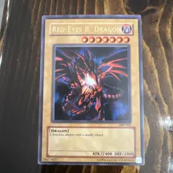 Red-Eyes B. Dragon JMP-002 Yu-Gi-Oh! TCG Holo Ultra Rare - Image 1