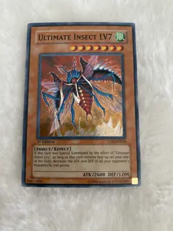 Ultimate Insect LV7 TLM-EN010 The Lost Millennium-1st Edition - Yugioh TCG - Image 3