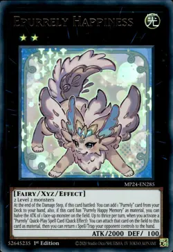 Epurrely Happiness - Ultra Rare 1st Edition MP24-EN285 - NM - YuGiOh - Image 1