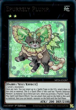 Epurrely Plump - Ultra Rare 1st Edition MP24-EN287 - NM - YuGiOh - Image 1