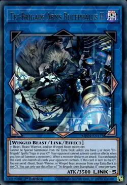 Tri-Brigade Arms Bucephalus II - Ultra Rare 1st Edition MP24-EN175 - NM - YuGiOh - Image 1