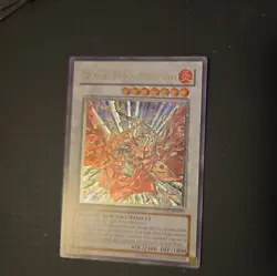 Yugioh EURO Black Rose Dragon CSOC-EN039 Ghost Rare 1st Edition LP - Image 3