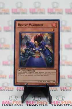 Boost Warrior DP10-EN012 Duelist Pack 10: Yusei 3 1st Edition - Image 1