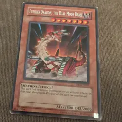 YuGiOh Fusilier Dragon, the Dual-Mode Beast DR3-EN091 Unlimited Rare LP - Image 1