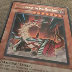 YuGiOh Fusilier Dragon, the Dual-Mode Beast DR3-EN091 Unlimited Rare LP - Image 3