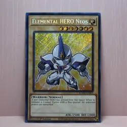 YuGiOh! Elemental HERO Neos (Secret Rare) BLMM-EN003 1st Ed NM - Image 2