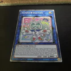 Yummy Snatchy JUSH-EN022 Starlight Rare 1st Edition Mint Yugioh Card - Image 1