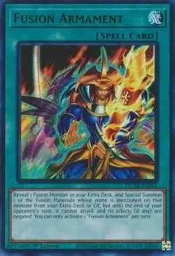 Fusion Armament - DUNE-EN061 - Ultra Rare - 1st Edition Near Mint Yugioh! Card - Image 1