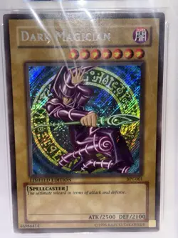 Yu-Gi-Oh! 2002 Dark Magician BPT-001 PSA 9 Mint Secret Rare - Image 2