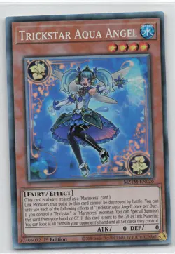 Yugioh MZTM-EN026 - Trickstar Aqua Angel - Collectors Rare - Image 1