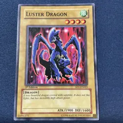 Yu-Gi-Oh! Luster Dragon SD1-EN003 Common 1st Edition NM - Image 2