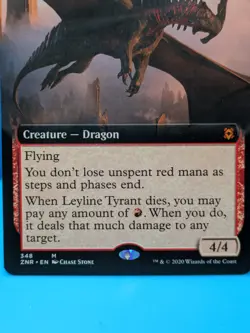 Leyline Tyrant (Extended Art) Zendikar Rising Regular - Image 2