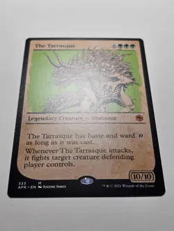 The Tarrasque (Showcase) Adventures in Forgotten Realms AFF-333 mtg dnd NM+ card - Image 2