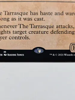 The Tarrasque (Showcase) Adventures in Forgotten Realms AFF-333 mtg dnd NM+ card - Image 3
