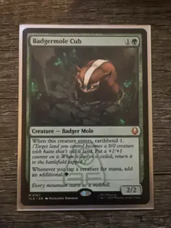 MTG Avatar: The Last Airbender - Badgermole Cub, NM - Image 1