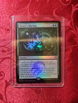 Nature's Rhythm Foil Rare, Tarkir Dragonstorm #150, MTG Magic The Gathering - Image 1