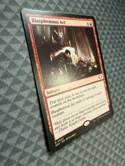 MTG Blasphemous Act #0086 Rare Commander: Edge of Eternities (EOC) - Image 2
