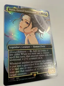 Yuna, Grand Summoner Special Promo MTG: Final Fantasy NM/M Never Played!! - Image 4