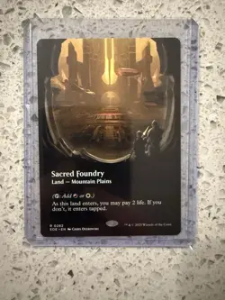 MTG Sacred Foundry (Borderless) #282 Edge of Eternities Regular - Image 1