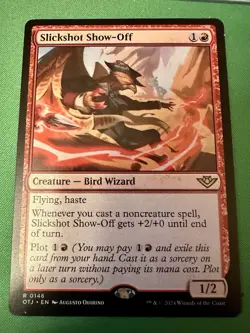 MTG Slickshot Show-Off (146/441) Outlaws of Thunder Junction NM - Image 1