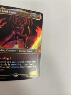 Fire Lord Azula Borderless Foil Card #0334 MTG LP - Image 2