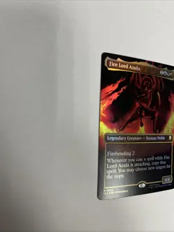 Fire Lord Azula Borderless Foil Card #0334 MTG LP - Image 5