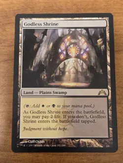 MTG Gatecrash - Godless Shrine - GTC 242 - NM - Image 1