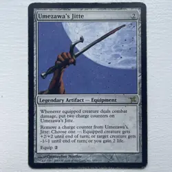 Mtg - Umezawa's Jitte - Betrayers of Kamigawa - HP - Image 1