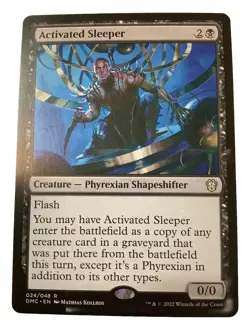 MTG DMC: Activated Sleeper (Creature Shapeshifter) Regular Rare 024/048 - Image 1