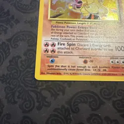 Pokemon TCG Charizard Base Set 2 4/130 Holo Unlimited Holo Rare With Swirl - Image 2