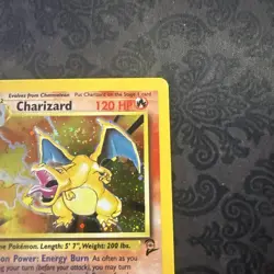 Pokemon TCG Charizard Base Set 2 4/130 Holo Unlimited Holo Rare With Swirl - Image 4