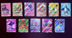 Pokemon TCG Scarlet & Violet Ex Full Art Lot of 11 Cards - Image 1
