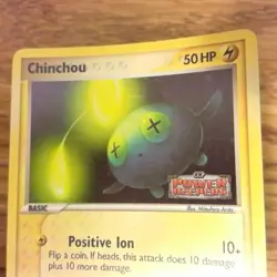 Chinchou 49/108 POWER KEEPERS Reverse Holo Common Pokemon Card (LP) 110919 - Image 3