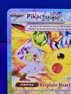 2024 Pokemon Pikachu ex TCG 238/191 Sv08 SIR Surging Sparks - Image 2
