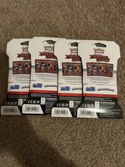 Pokemon Destined Rivals Sleeved Booster Packs Set of 4 - Image 2