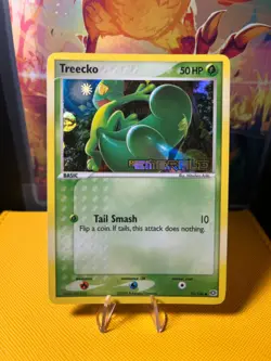 Treecko 70/106 Holo Emerald Stamped Pokemon 2005 - Image 1