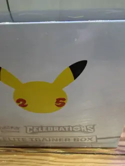 New Pokemon Celebrations Elite Trainer Box ETB 25th Anniversary Sealed - Image 4