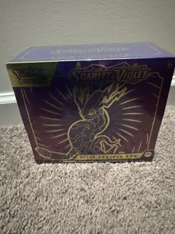 Pokemon tcg Scarlet and Violet base set Elite Trainer Box Miraidon ETB sealed - Image 1