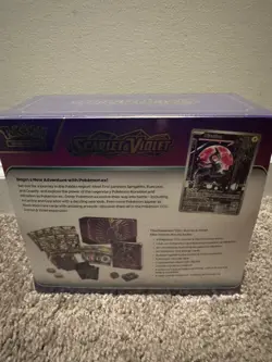 Pokemon tcg Scarlet and Violet base set Elite Trainer Box Miraidon ETB sealed - Image 2