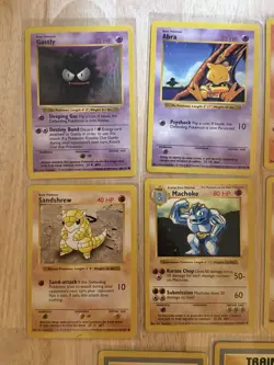 1999 Vintage Pokemon TCG - Base Shadowless Card Lot of 20 - WOTC LP/MP - Image 3