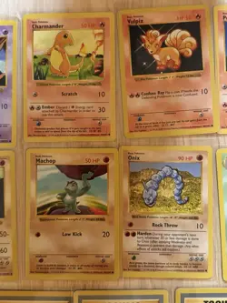 1999 Vintage Pokemon TCG - Base Shadowless Card Lot of 20 - WOTC LP/MP - Image 4