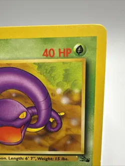 Pokemon TCG Ekans Fossil 46/62 1st Edition Common Card - Image 5